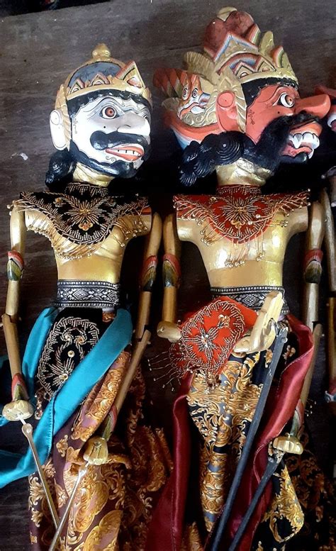 Wayang Golek Cepak Indramayu Java Indonesia Topeng Indonesia