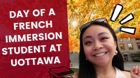 A Day In The Life Of A French Immersion Student At UOttawa YouTube