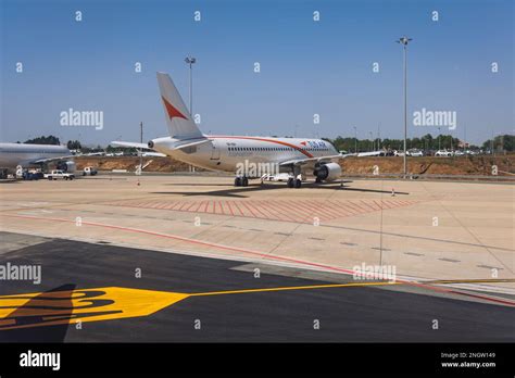 B Ddp Airbus A Of Tus Airways Larnaca International Airport