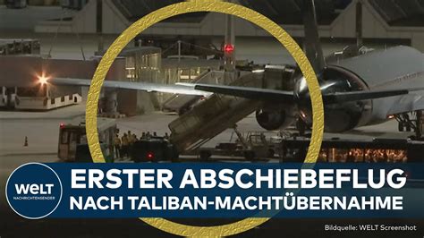 Deutschland Abschiebeflug Nach Taliban Macht Bernahme Regierung