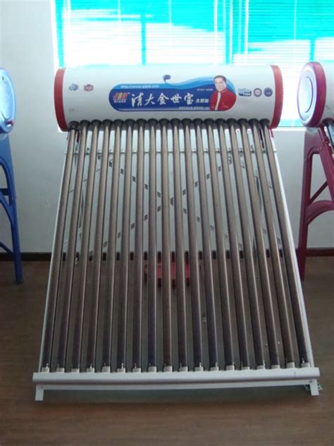 Compact Non Pressure Vacuum Tube Hot Water Solar Heater China Solar