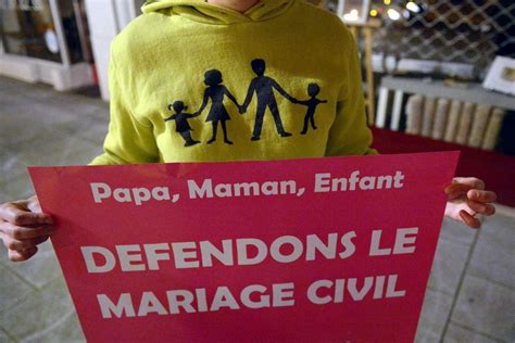 Les Opposants Au Mariage Pour Tous Pr Ts D Filer Paris