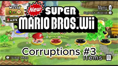 New Super Mario Bros Wii Corruptions Part 3 YouTube