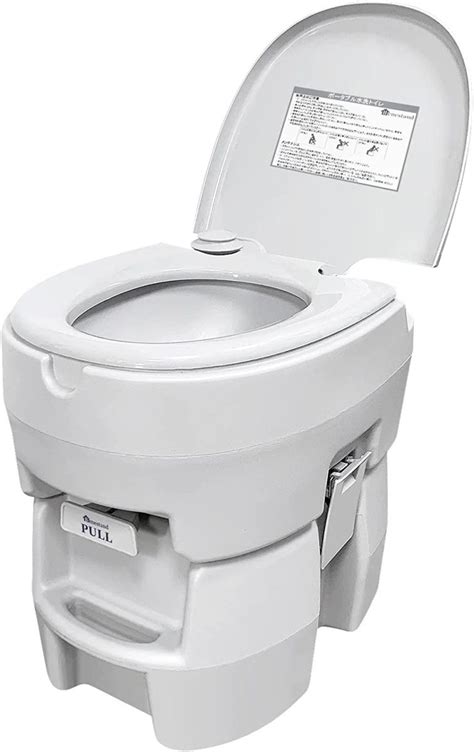 Benestand ポータブル水洗トイレ 簡易トイレ 12l 水洗タンク 20l 汚水タンク 介護用 防災用 耐荷重130kg Lサイズ