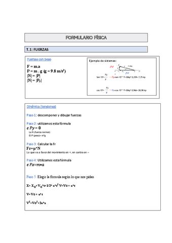 Formulario Fisica Pdf