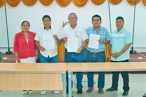 Gore Tumbes Firm Convenio Con Municipalidades Distritales Para Mejorar