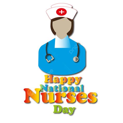 National Nurses Day Clipart Transparent Background Transparent