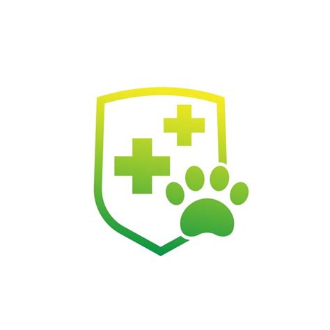 Premium Vector Pet Insurance Icon With A Shield