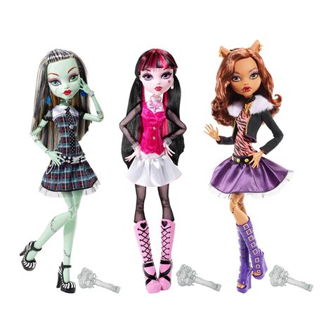 monster high pretty las munecas monster high frightfully tall ghouls