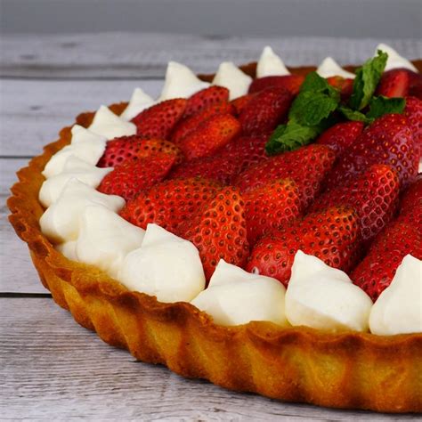 Strawberry Cheesecake Tart Recipe Strawberry Cream Cheese Tart