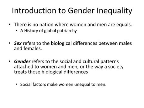 Ppt Gender Inequality Powerpoint Presentation Free Download Id 2679072