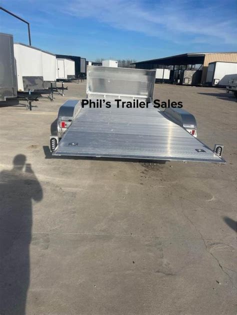 New Mission Aluminum Tilt Open Car Hauler Life Time Warranty