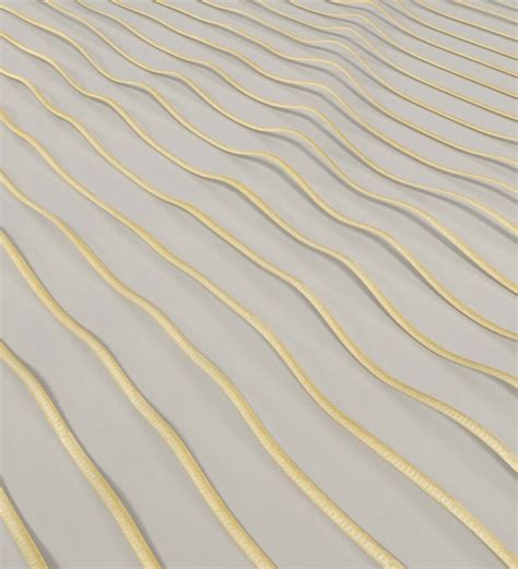 Buy Gold Polyester Striped Ft Sheer Eyelet Pcs Door Curtains By