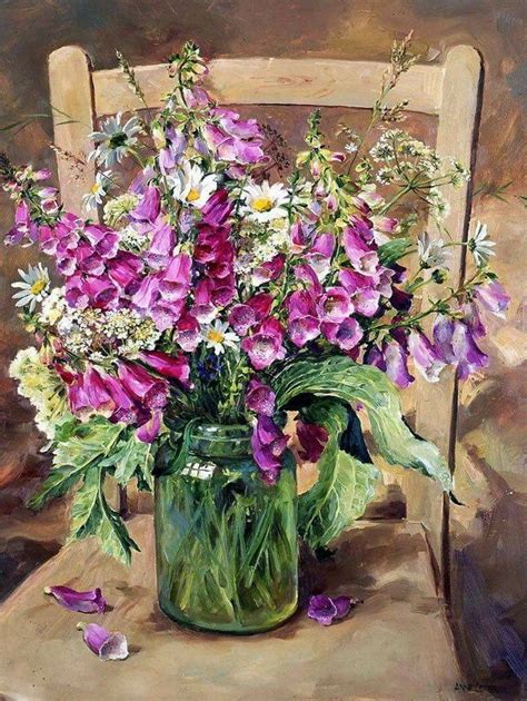 Pin By Rita Leydon On Pink Blooms Flower Painting Flower Art