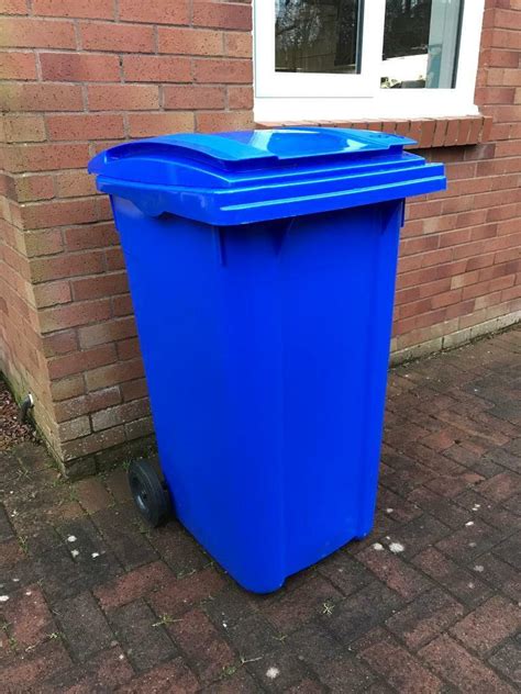 Blue 240l Wheelie Bin New In Wishaw North Lanarkshire Gumtree