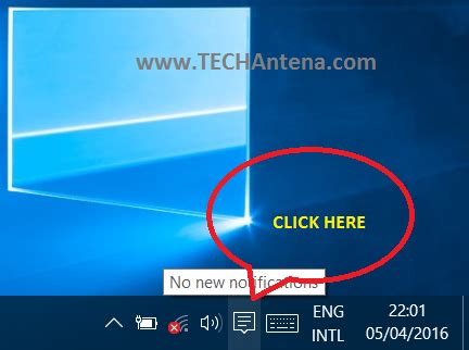 How to change Action Center icons in windows 10