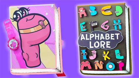 Diy Alphabet Lore Gaming Book Alphabet Lore A Z Art Lankybox Gambaran ...