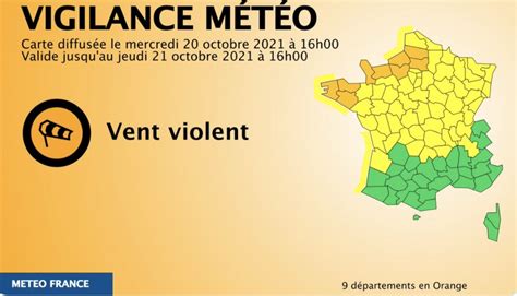 En Direct M T O France Place D Sormais Neuf D Partements En Vigilance