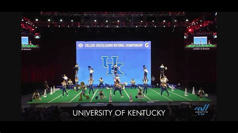 University Of Kentucky Gameday Uca College Nationals Youtube