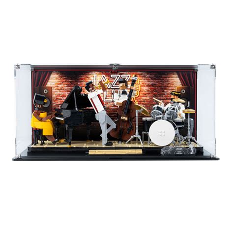 Display Case for LEGO® Ideas® Jazz Quartet (21334)– Wicked Brick