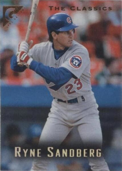 Topps Gallery The Classics Ryne Sandberg For Sale Online Ebay