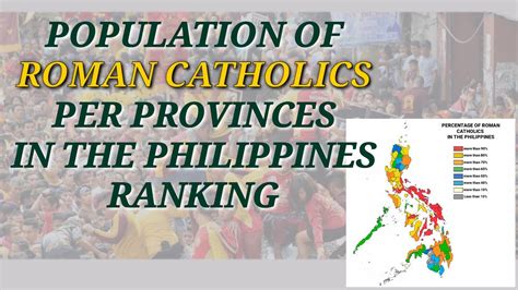 POPULATION OF ROMAN CATHOLICS PER PROVINCES IN THE PHILIPPINES YouTube