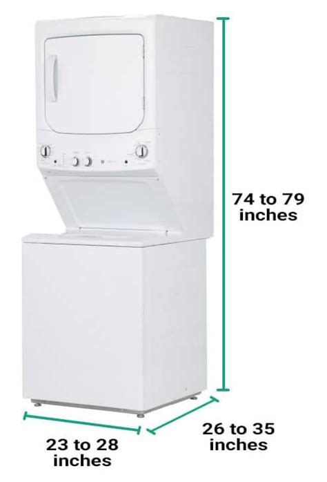 Full Size Stackable Washer And Dryer