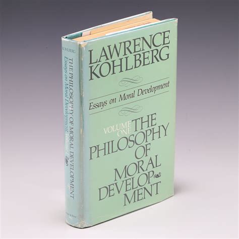 The Philosophy Of Moral Development Moral Stages And The Idea Of