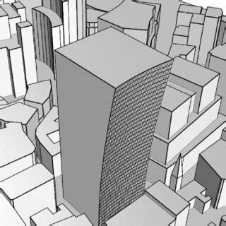 Digital model of the Walkie-Talkie building. | Download Scientific Diagram