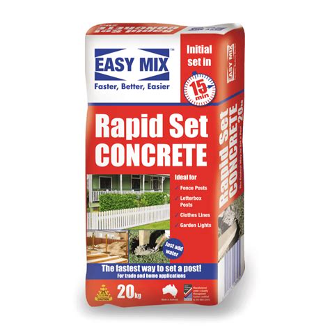 Buy Easy Mix Rapid Set Concrete Initial Set In 15 Minutes