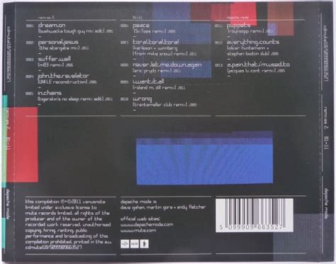 Depeche Mode Remixes Cd Deform M Zik