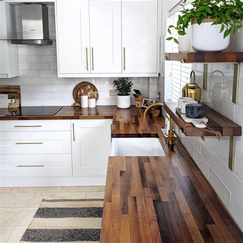 44 wood countertop ideas for your kitchen – Artofit