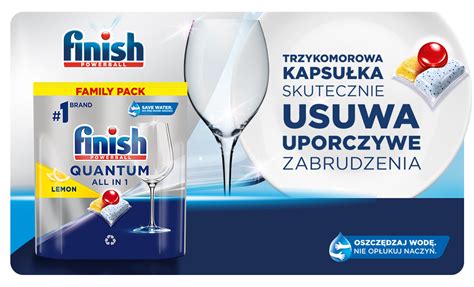 Finish Kapsułki Quantum All in 1 150 lemon Opinie i atrakcyjne ceny