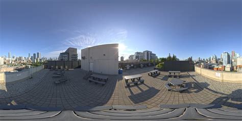 City Rooftop Clear Afternoon Day Outdoor Sky HDRI - Poliigon