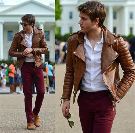 Burgundy Pants Outfit Ideas For Men In 2023