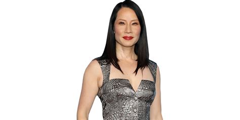 Lucy Liu Silver Half Body Buddy Celebrity Cutouts