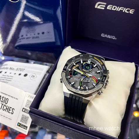 Casio Edifice Motorsport Bluetooth Tough Solar Ecb Mp A Shopee