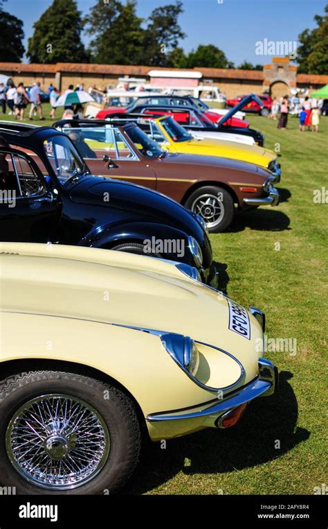 Classic Car show in England UK Stock Photo - Alamy