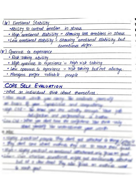 Solution Organizational Behavior Notes Studypool