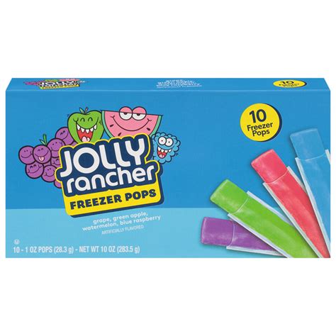 Save On Jolly Rancher Freezer Pops Assorted 10 Ct Order Online