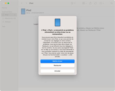 Si Vous Avez Oubli Le Code Dacc S De Votre Ipad Utilisez Votre Mac