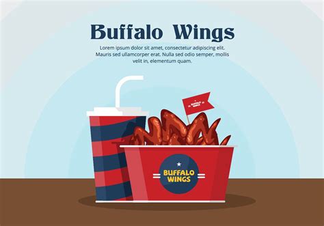 Buffalo Wings Vector 138335 Vector Art at Vecteezy