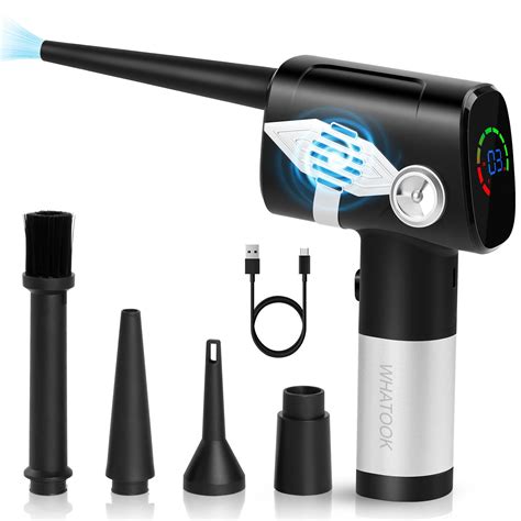 Buy Compressed Air Duster With Brushless Motor 3 Speeds Electric Vacuum