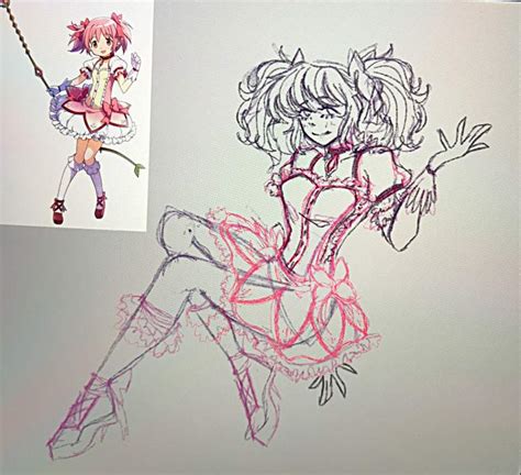 ︎ Madoka Magica concept art ︎ | Arts And OCs Amino