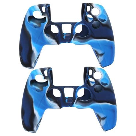 GOTOTOP Couverture De Manette De Jeu En Silicone 2pcs Housse De