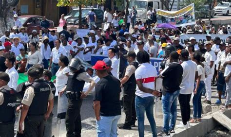 Radio Havana Cuba Ciudadanos En Provincia De Ecuador Marchan En