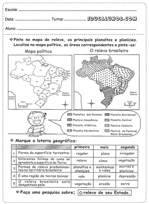 Sugest Es De Atividades Geografia Tipos De Climas Do