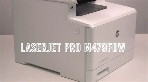 Hp Color Laserjet Pro Mfp M479fdw Review Smart Aio Printer For Modern Workplaces