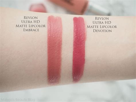 Revlon Ultra Hd Matte Lipcolor Embrace Mateja S Beauty Blog