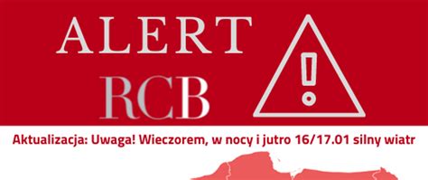 Alert RCB dla całego kraju Powiat Świebodziński Portal gov pl